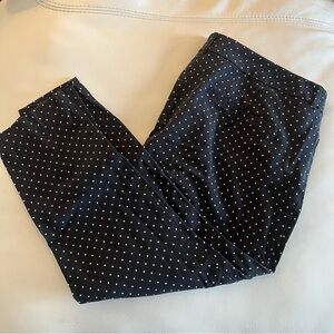 Old Navy Pixie High Rise Polka dot pant 16 petite